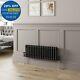 Traditional Colosseum Horizontal Double Bar Column Radiator 300x830mm Black