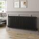 Traditional Colosseum Horizontal Double Bar Column Radiator 600x1460mm Black