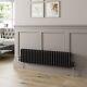 Traditional Colosseum Horizontal Triple Bar Column Radiator 300x1190mm Black