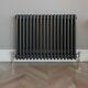 Traditional Colosseum Horizontal Triple Bar Radiator 600 x 800mm Anthracite NDT