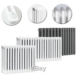 Traditional Column Radiator Horizontal Central Heating Cast Iron Style Home Room