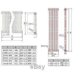 Traditional Column Radiator Horizontal Vertical Central Heating Rads Bathroom