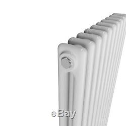 Traditional Column Radiators Central Heating Cast Iron Horizontal UK White