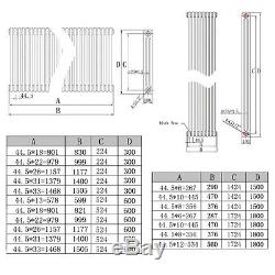 Traditional Column Radiators Horizontal Cast Iron Style Central Heating Rads UK