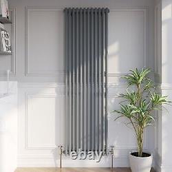 Traditional Double Triple Column Radiator Vertical Central Heating Rads Stylish
