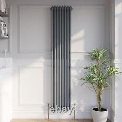 Traditional Double Triple Column Radiator Vertical Central Heating Rads Stylish