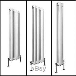 Traditional Victorian Column Radiator Vertical Central Heating Cast Iron Style