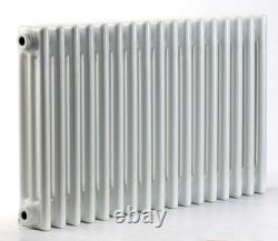 Traditional White 3 Column Radiators 480mm high