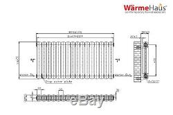 Traditional White Bathroom Radiator Central Heating 531 x 1124mm 10 Yr Guarantee