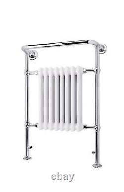 Traditional heated towel rail radiator