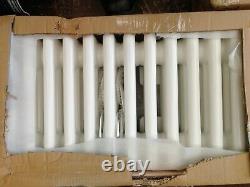 Traditional style radiator. Milano windsor 1190 x 300 4 column, white