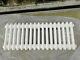 Traditional style radiator, milano windsor, 765 x 300. 2 column, white