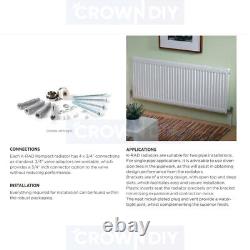 Type 21 Radiators Central Heating White Convector Compact Radiator Panel Kartell