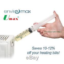 Umax Energy Saving Central Heating Additive, turn your thermostat down save 17%