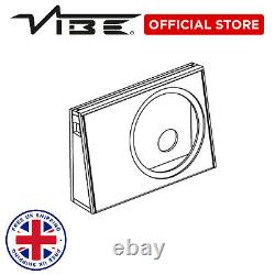 VIBE Blackair 12 Car 900W Passive Radiator Bass Box Subwoofer Slim Enclosure