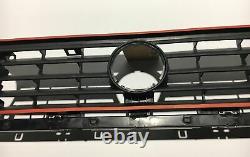 VW Golf MK2 GTI Radiator Grill With Red Trim Strip Red Edge Grille New Part