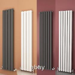 Vertical Designer Radiator Flat Panel Oval Column Tall Upright Heating Rads