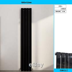 Vertical Flat Column Radiators Double or Single Central Heating Designer Rads UK