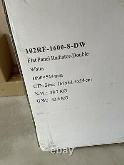 Vertical Flat Panel Double Radiator 1600x544