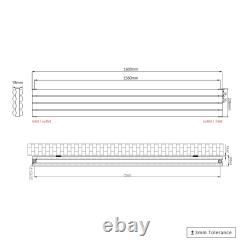 Vertical Horizontal Designer Radiator Central Heating Double Oval Column Rads