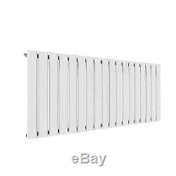 Vertical Horizontal Flat Panel Column Designer Radiator Central Heating UK White