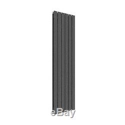 Vertical Horizontal Radiator Anthracite Flat Column Tall Upright Central Heating