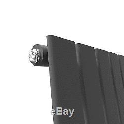 Vertical Horizontal Radiator Anthracite Flat Column Tall Upright Central Heating