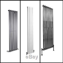 Vertical Modern Radiators Large Tall Upright Column Oval Panel Central Heating