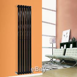 Vertical Oval Panel Tall Upright Column Designer Radiator Central Heating Rads