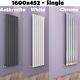 Vertical Radiator 1600 Flat Panel Central Heating Tall Upright Rads With Valve