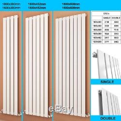 Vertical Radiator Designer Flat Panel Column Bathroom Heater Central Heating