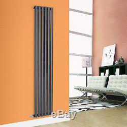Vertical Radiator Designer Oval Column Bathroom Heater Central Heating UK
