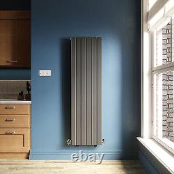 Vertical Radiator Double Anthracite 1600x452 Flat Panel Central Heating Tall Rad