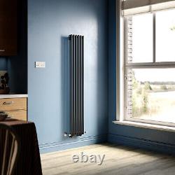 Vertical Radiator Oval Column Tall Upright Wall Central Heating Rads 1800 1600mm