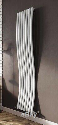 Vertical Wave Radiator Oval Column Designer Radiator Central Heating Panel
