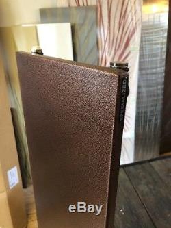 Vertical flat panel Designer Radiator Hammered Copper Finish 305/1405mm