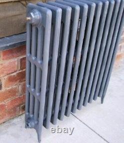 Victorian 4 Column Cast Iron Radiator 12 Sections 810mm Tall Next Day Delivery