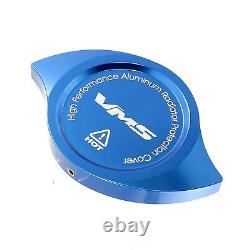 Vms Blue Anodized Billet Aluminum Radiator Cap Cover Cnc Machined Universal Si
