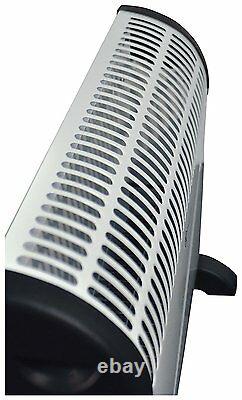 White 2kW Floor Standing & Wall Mounted Home & Office Convector Radiator Heater