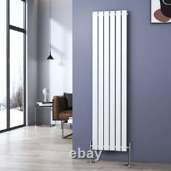 White Designer Radiator Vertical Horizontal Flat Panel Oval Column Rads