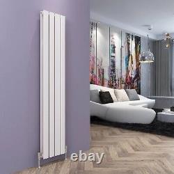 White Designer Radiator Vertical Horizontal Single Double Flat Panel Rads