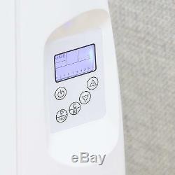 White Eco Green Energy Efficient Ceramic Heater Radiator Digital Control 2000W