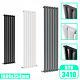 White Radiator Vertical Horizontal Flat Panel Oval Column Heating Rads Designer