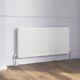 White Type 11 Single Panel Convector Radiator Flomasta 400mm 500mm 1000mm