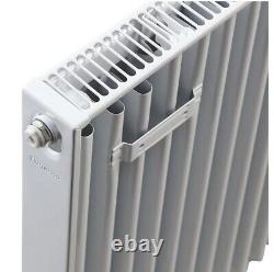 White Type 11 Single Panel Convector Radiator Flomasta 400mm 500mm 1000mm