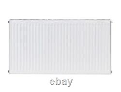 White Type 11 Single Panel Convector Radiator Flomasta 400mm 500mm 1000mm