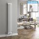 White Vertical Colosseum Radiators Traditional Bathroom Central Heating Rads