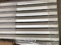 White Vertical Radiator 1600 X 600mm Bouble Central Heating Panel