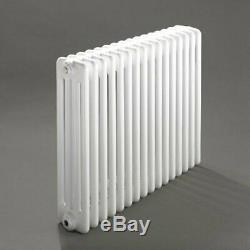 Windsor 4 Column Horizontal Central Heating Radiator 600mm x 578mm 12 Section
